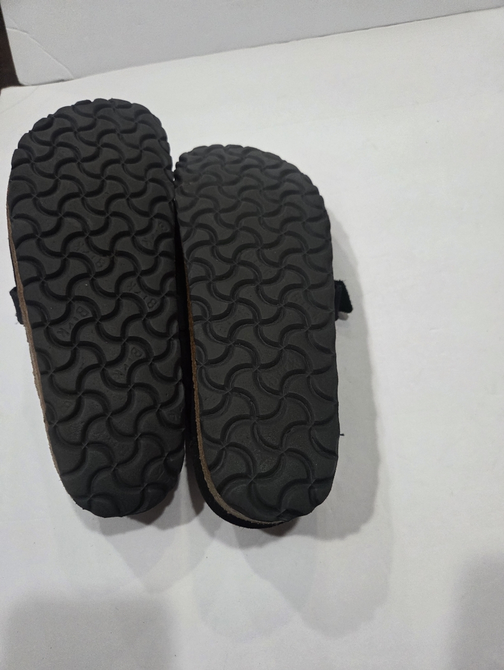Birkenstock Black Suede Slip-On Clog with Buckle Sz.40 /9 - Picture 6 of 9
